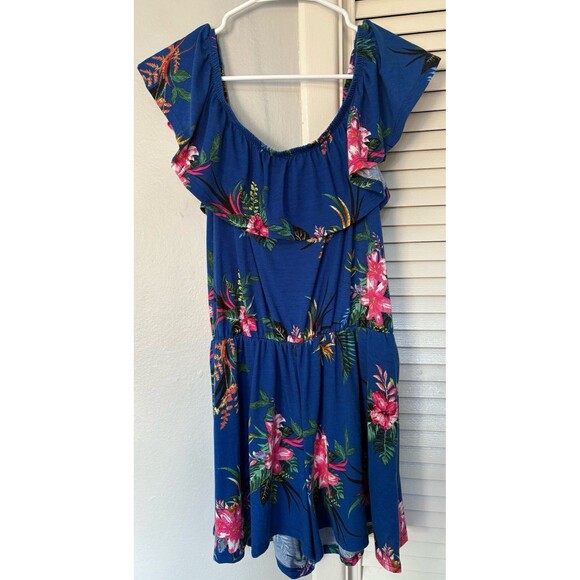 Joe Boxer Floral Romper - Juniors Size XL - Picture 1 of 4